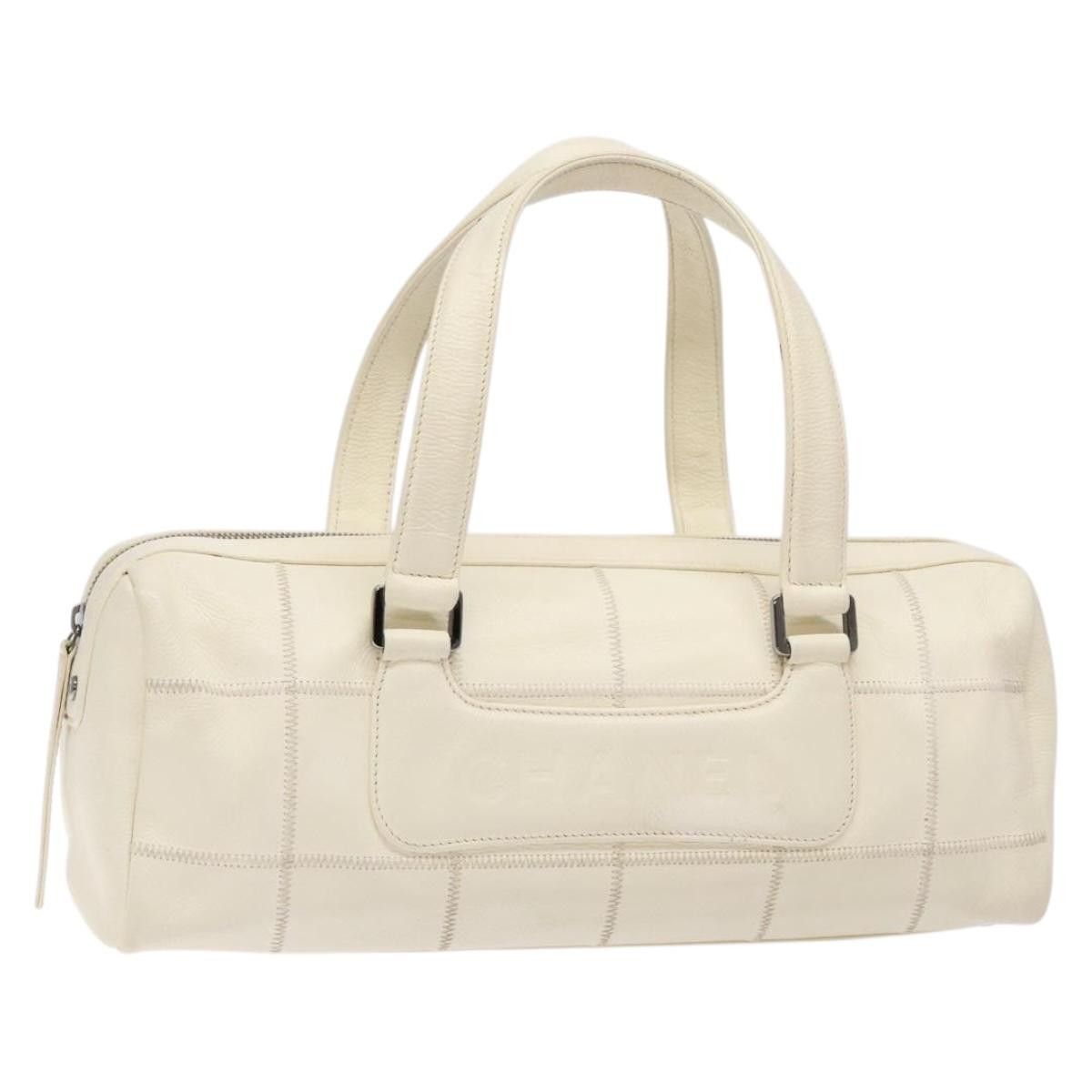 Chanel Chanel Square Stitch Duffle Bag Quilted Caviar Size ONE SIZE - 17 Thumbnail