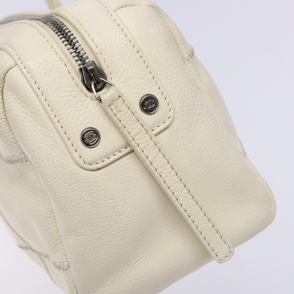 Chanel Chanel Square Stitch Duffle Bag Quilted Caviar Size ONE SIZE - 18 Thumbnail