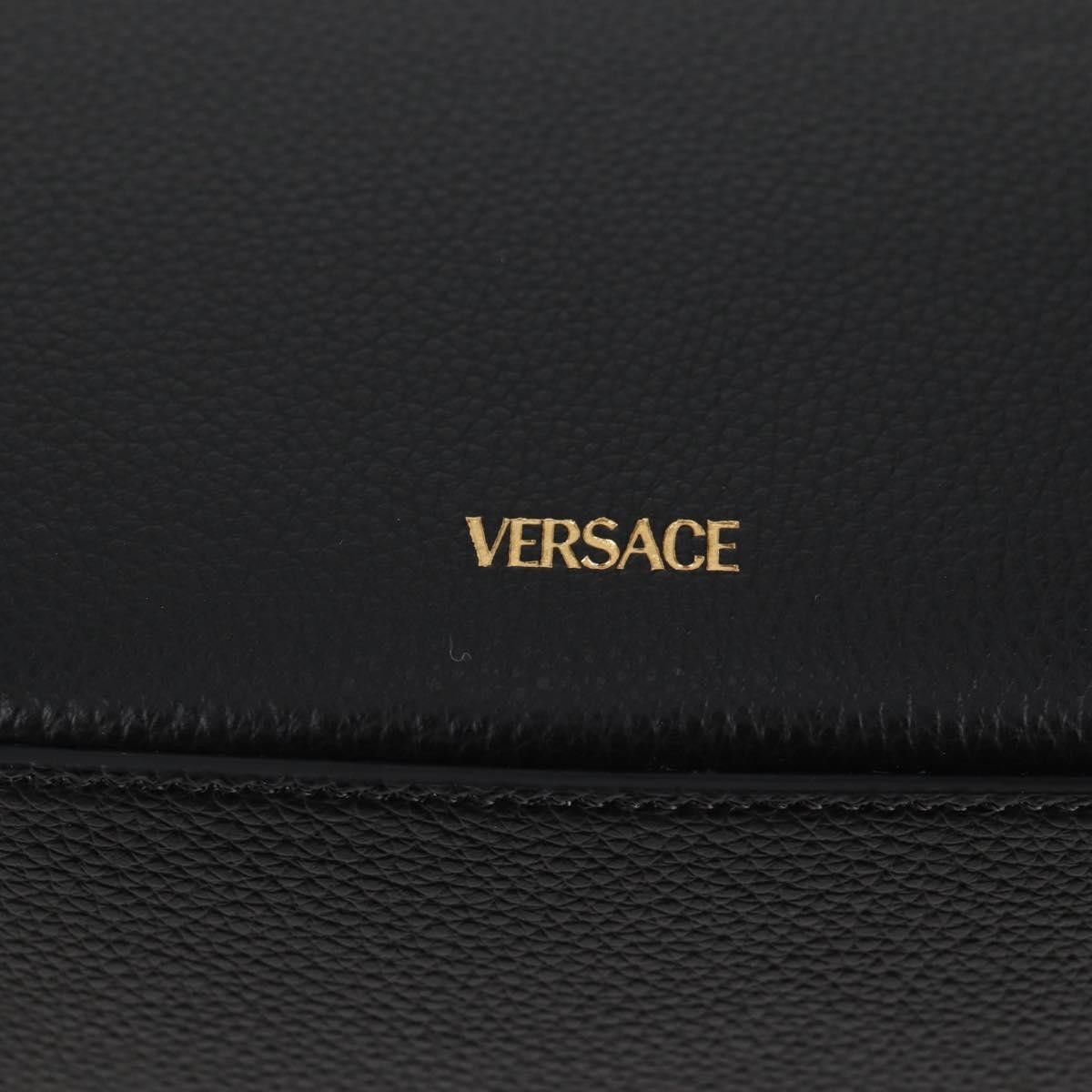 Versace Versace Virtus Flap Messenger Bag Leather Size ONE SIZE - 20 Thumbnail