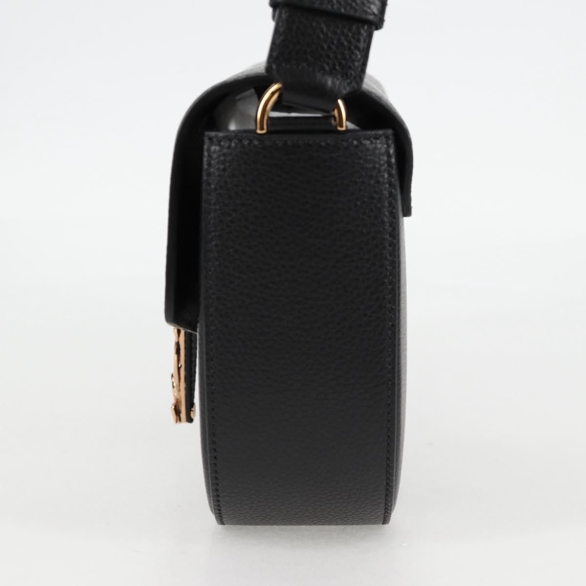 Versace Versace Virtus Flap Messenger Bag Leather Size ONE SIZE - 3 Thumbnail