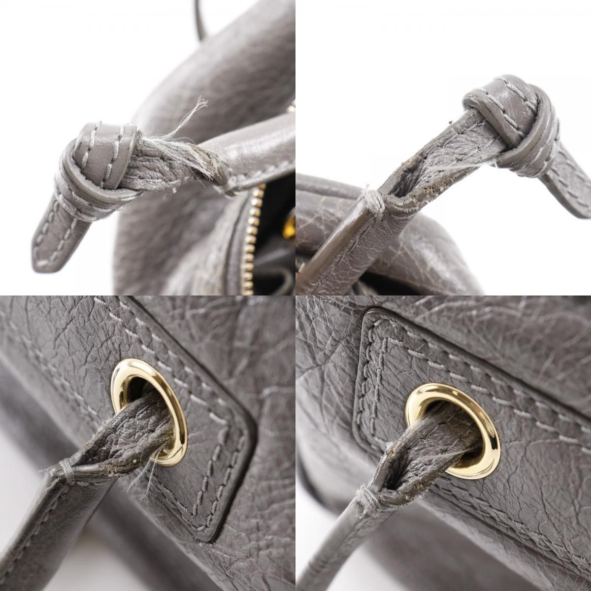 Balenciaga Balenciaga Blanket Square Bag Leather Size ONE SIZE - 12 Thumbnail