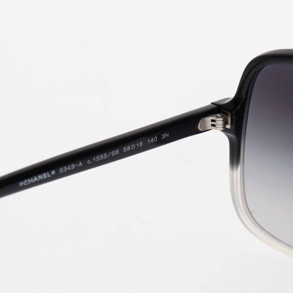 Chanel Chanel Logo CC Sunglasses Plastic Size ONE SIZE - 4 Thumbnail