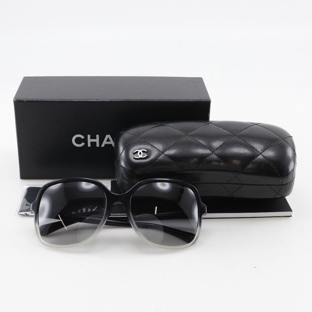 Chanel Chanel Logo CC Sunglasses Plastic Size ONE SIZE - 7 Thumbnail