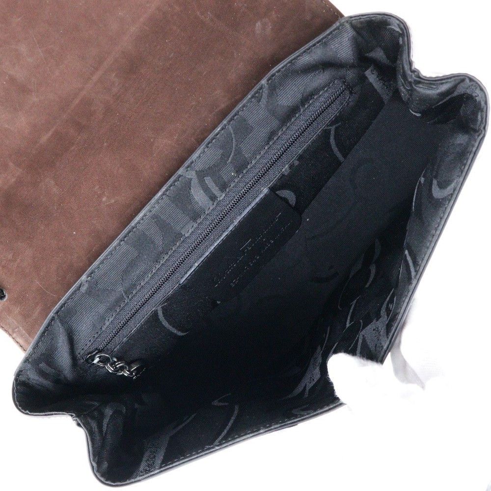 Salvatore Ferragamo Salvatore Ferragamo Vala Shoulder Bag Leather Size ONE SIZE - 4 Thumbnail