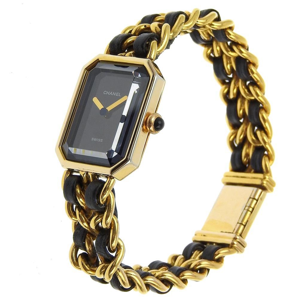 Chanel Chanel Premiere Rock Quartz Plated Metal and Leather Size ONE SIZE - 9 Thumbnail