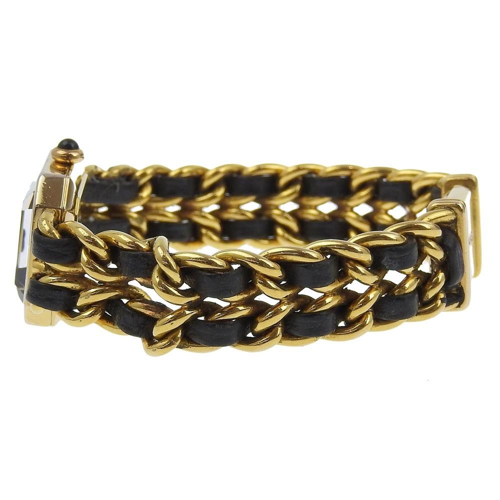 Chanel Chanel Premiere Rock Quartz Plated Metal and Leather Size ONE SIZE - 3 Thumbnail