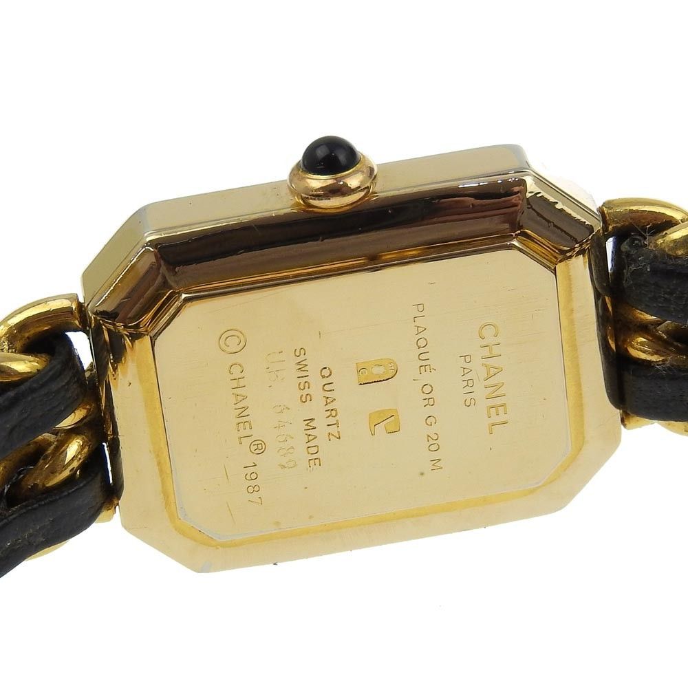 Chanel Chanel Premiere Rock Quartz Plated Metal and Leather Size ONE SIZE - 5 Thumbnail