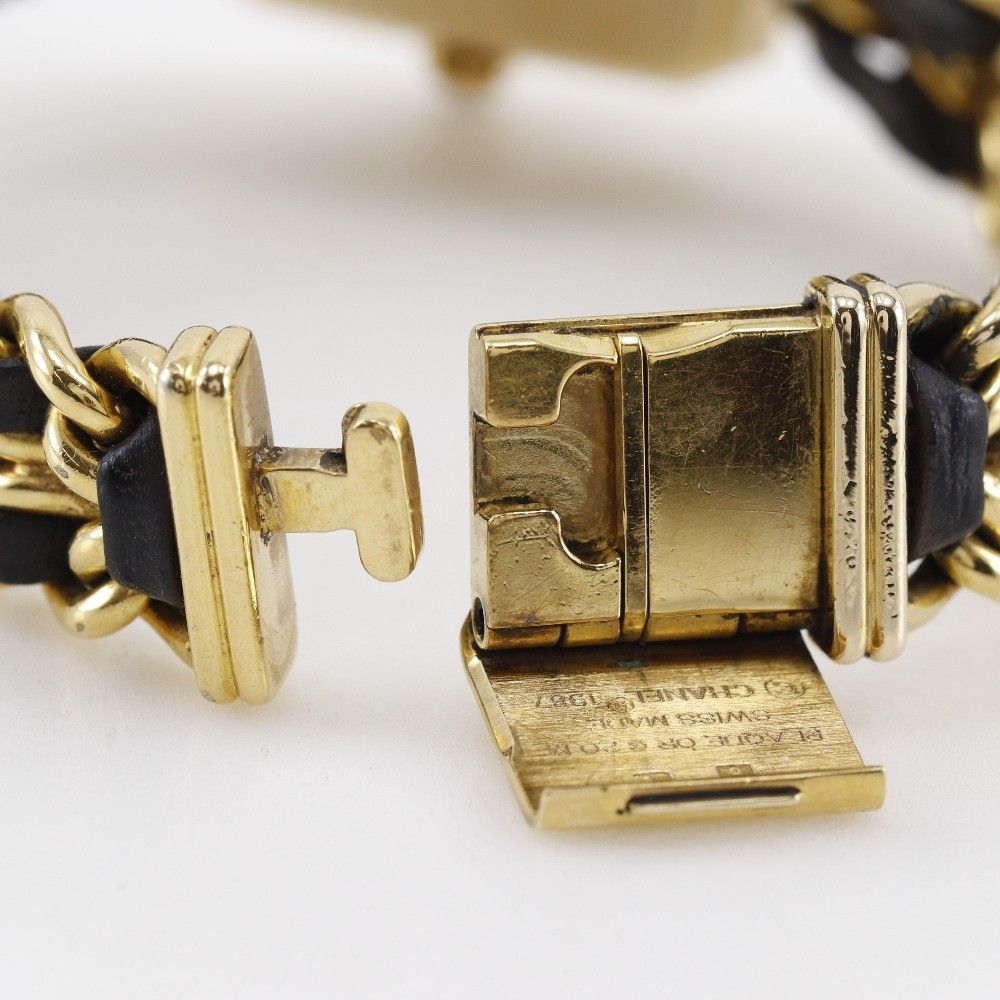 Chanel Chanel Premiere Rock Quartz Plated Metal and Leather Size ONE SIZE - 7 Thumbnail
