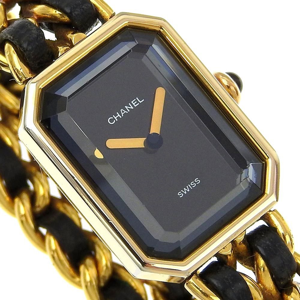 Chanel Chanel Premiere Rock Quartz Plated Metal and Leather Size ONE SIZE - 10 Thumbnail