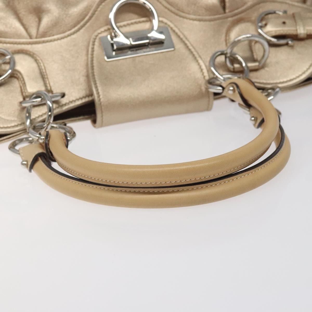 Salvatore Ferragamo Salvatore Ferragamo Marisa Satchel Leather Size ONE SIZE - 8 Thumbnail