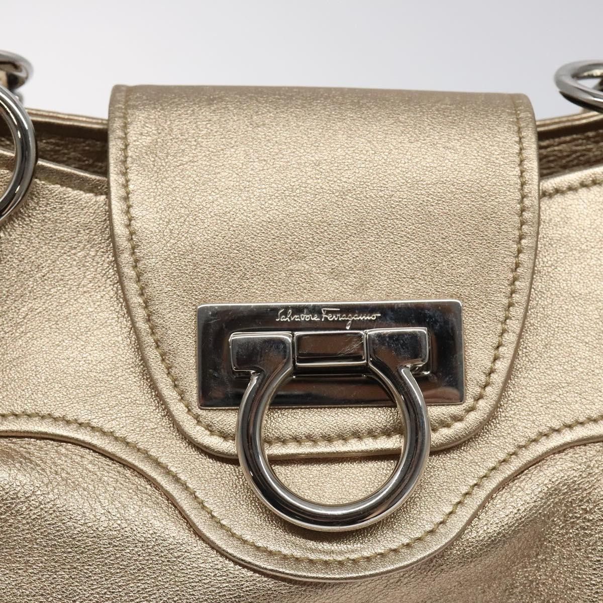 Salvatore Ferragamo Salvatore Ferragamo Marisa Satchel Leather Size ONE SIZE - 14 Thumbnail