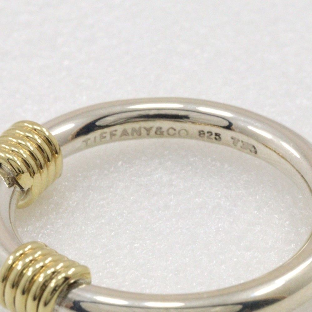 Tiffany & Co. Tiffany & Co. Double Coil Ring Silver and gold Size ONE SIZE - 6 Thumbnail