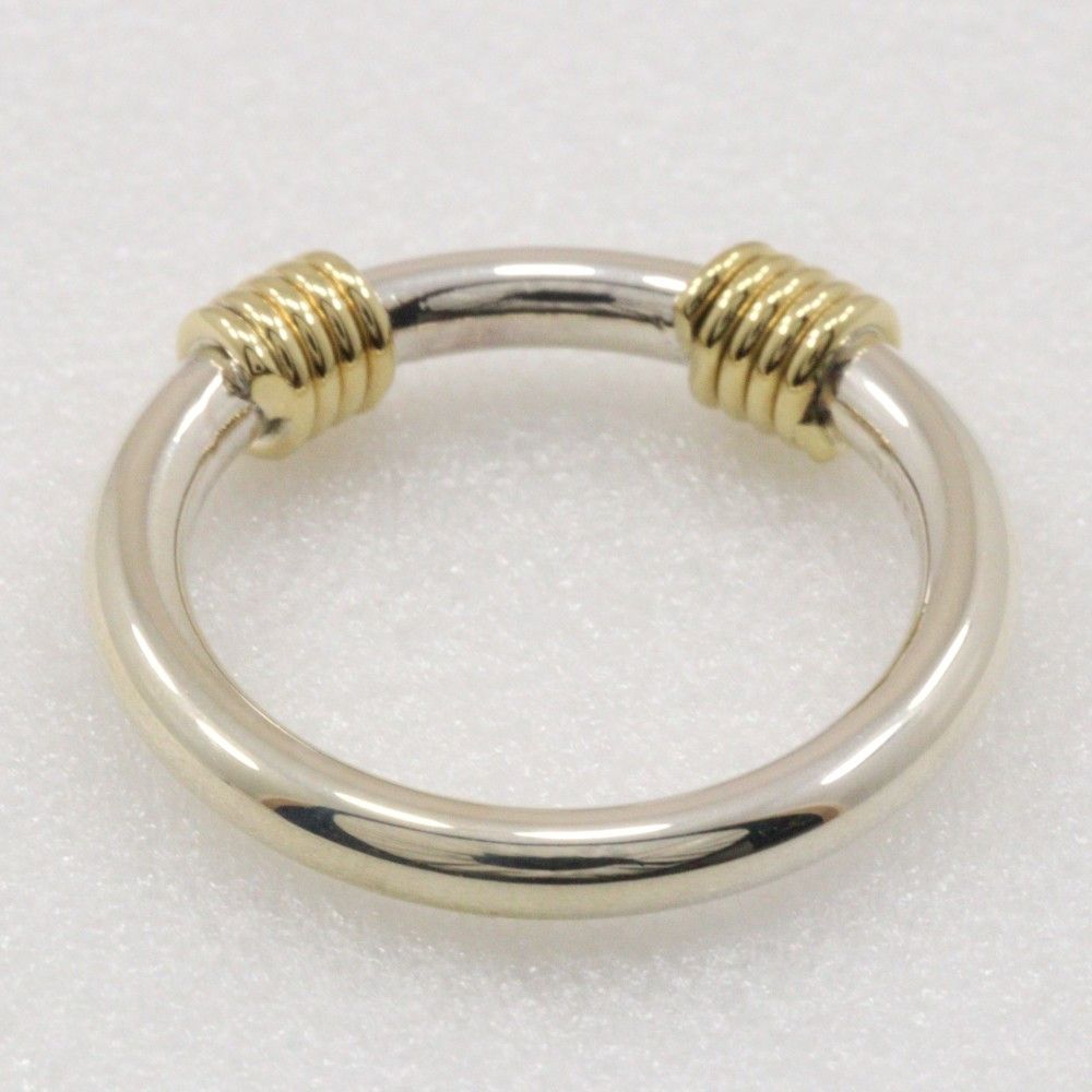 Tiffany & Co. Tiffany & Co. Double Coil Ring Silver and gold Size ONE SIZE - 3 Thumbnail