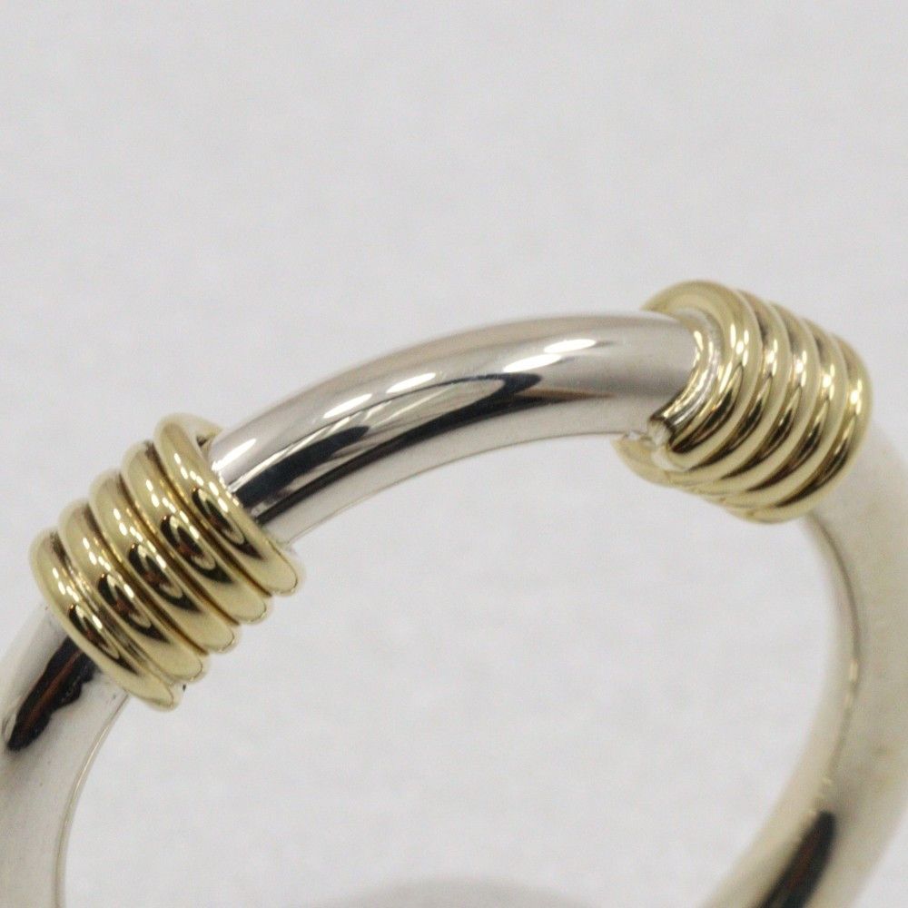 Tiffany & Co. Tiffany & Co. Double Coil Ring Silver and gold Size ONE SIZE - 5 Thumbnail