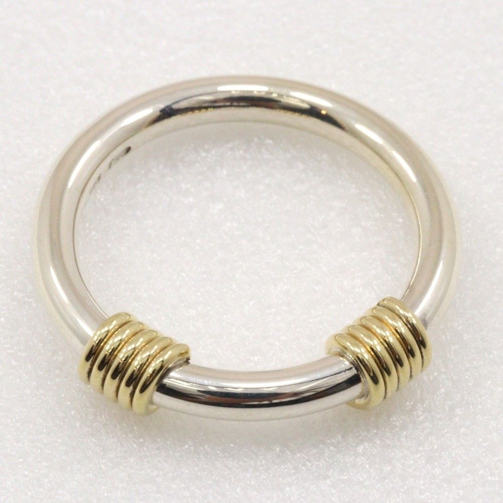 Tiffany & Co. Tiffany & Co. Double Coil Ring Silver and gold Size ONE SIZE - 2 Thumbnail