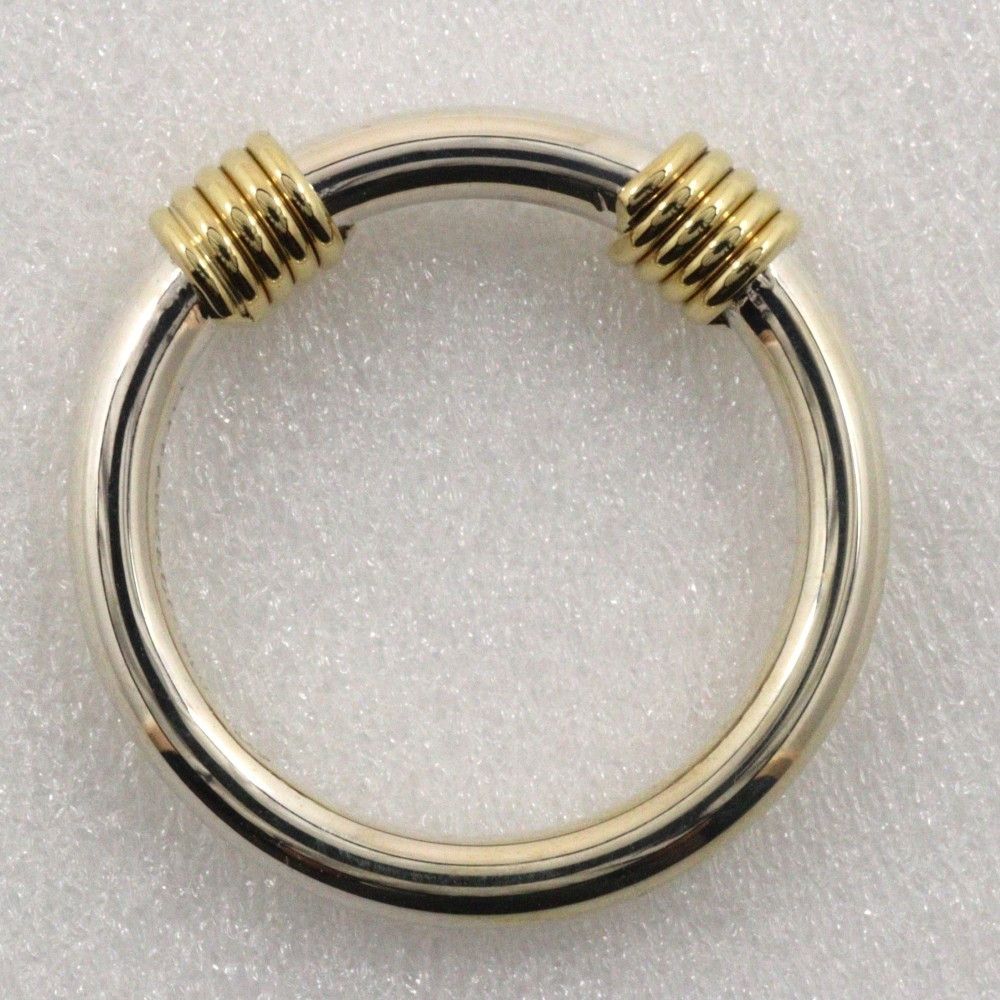 Tiffany & Co. Tiffany & Co. Double Coil Ring Silver and gold Size ONE SIZE - 4 Thumbnail