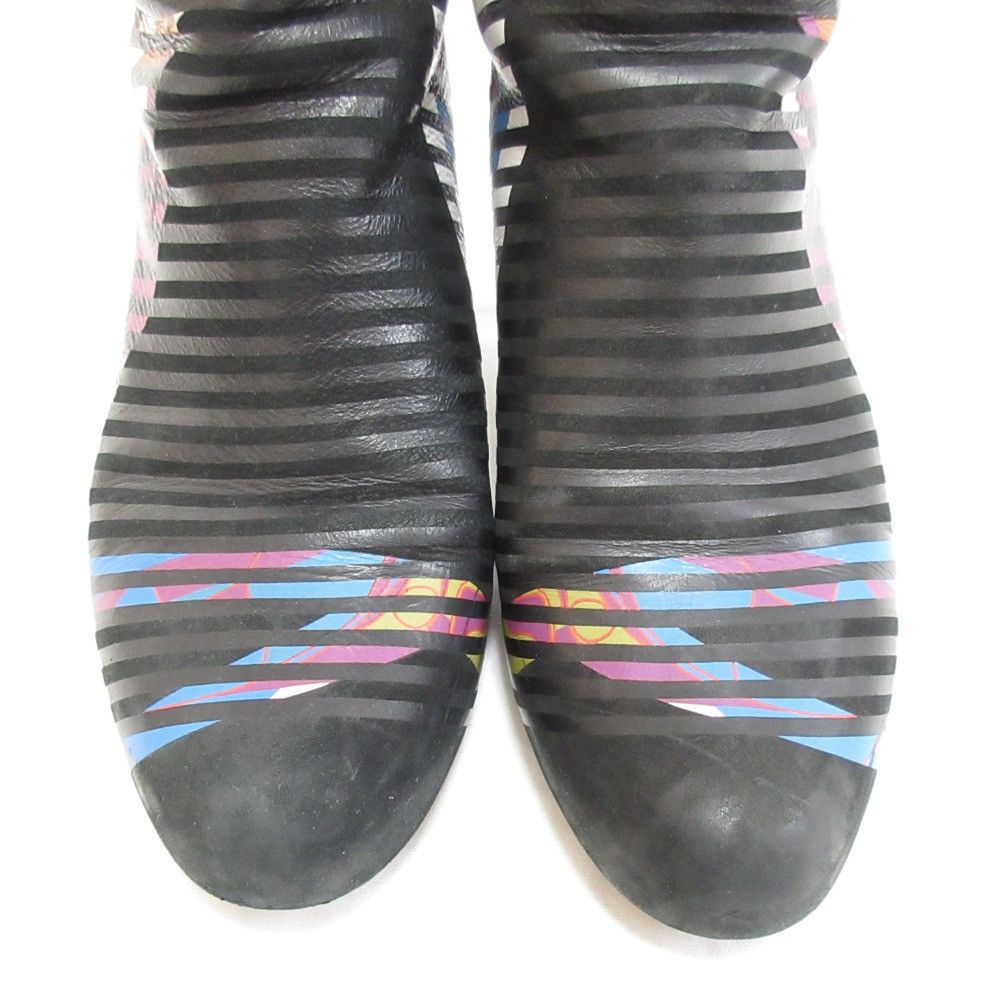 Other Other Camper × C.Neeon TWINS High Heel Short Boots Leather Shoes 46549 DUTY FREE for USA Size ONE SIZE - 2 Thumbnail