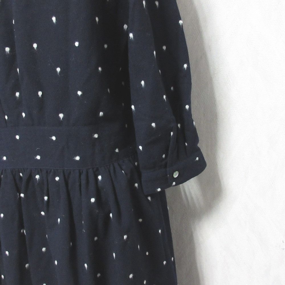 sachin and babi light blue dress CHLOÉ Embroidered wool and linen-blend midi dress