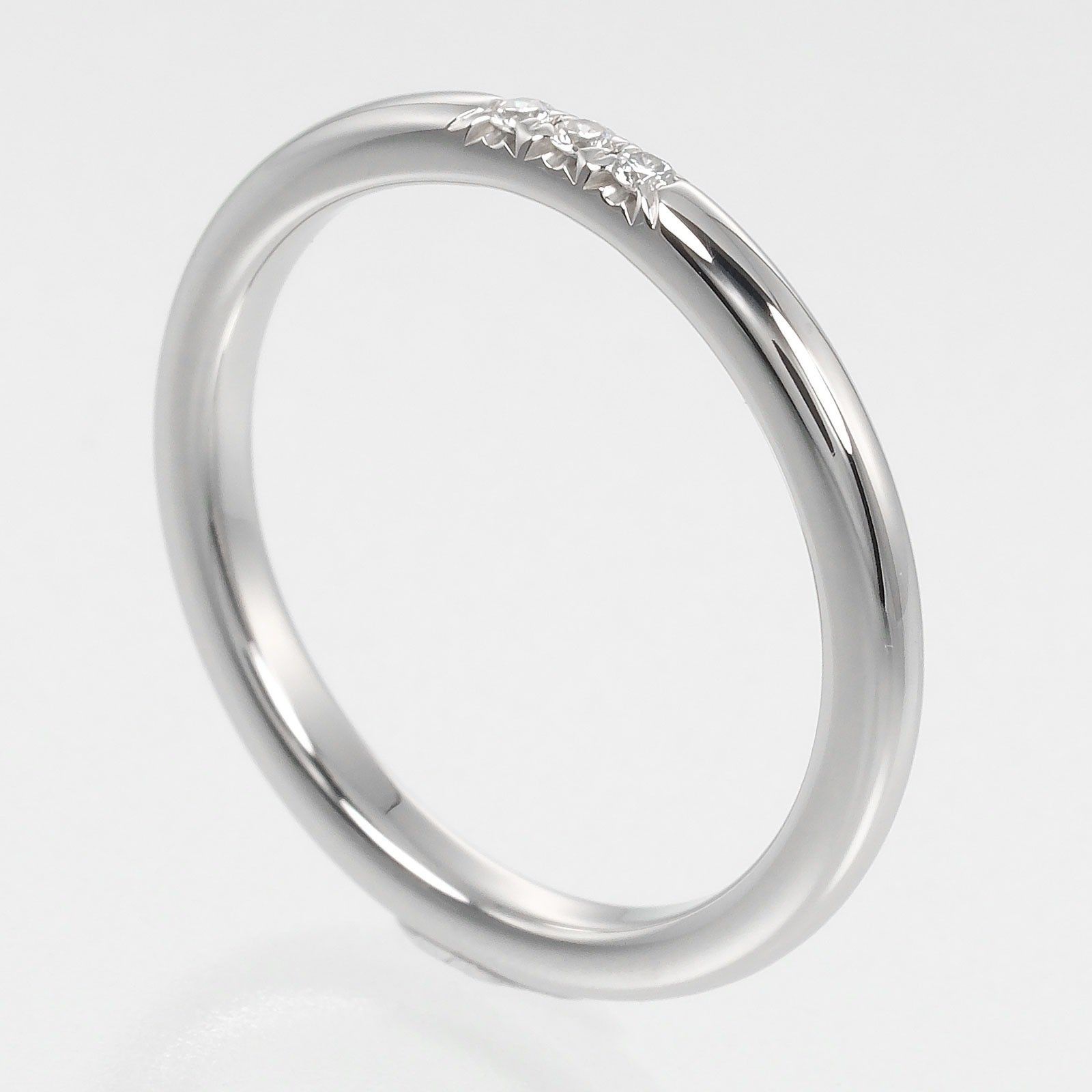 Tiffany & Co. Tiffany & Co. Forever Band Ring Platinum with Diamonds Size ONE SIZE - 2 Thumbnail