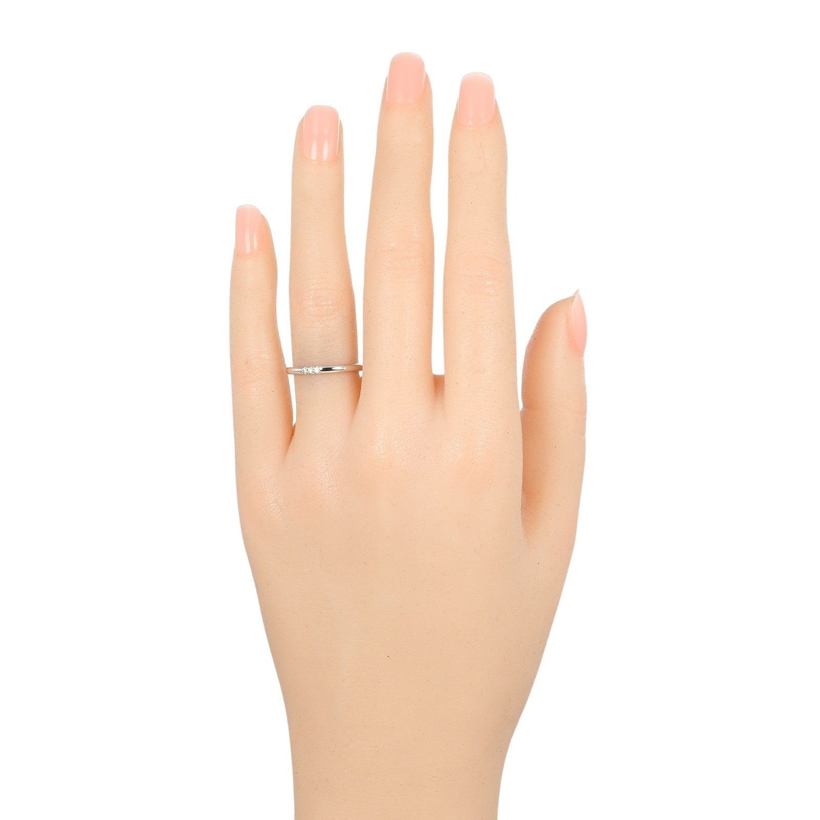 Tiffany & Co. Tiffany & Co. Forever Band Ring Platinum with Diamonds Size ONE SIZE - 9 Thumbnail