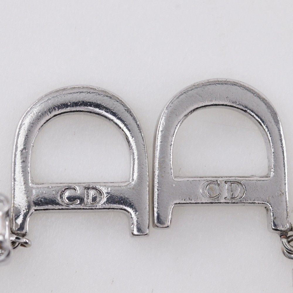 Dior Christian Dior Vintage CD Clip-On Earrings Metal Size ONE SIZE - 7 Thumbnail