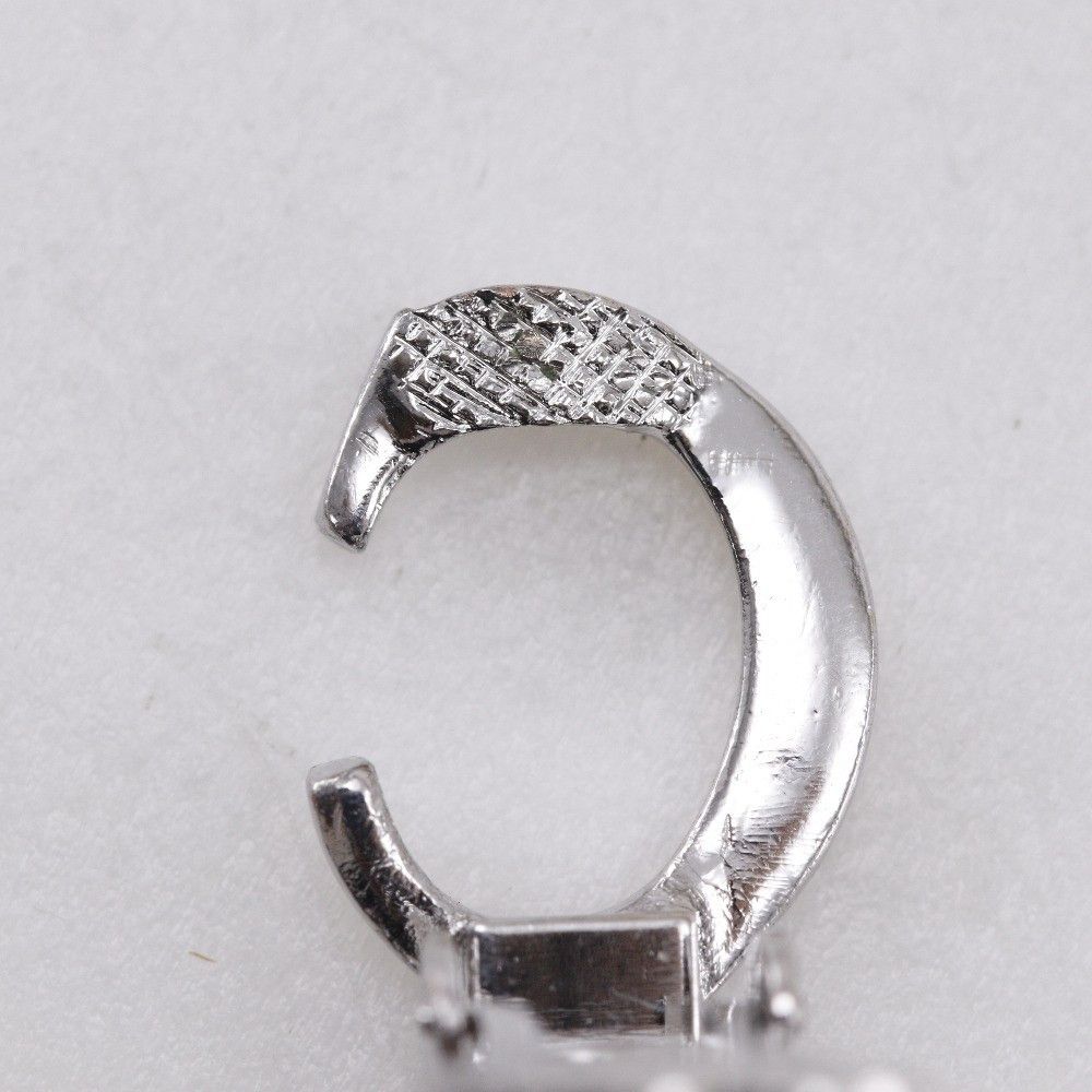 Dior Christian Dior Vintage CD Clip-On Earrings Metal Size ONE SIZE - 4 Thumbnail