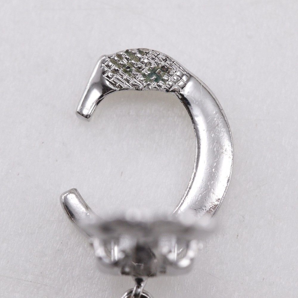 Dior Christian Dior Vintage CD Clip-On Earrings Metal Size ONE SIZE - 5 Thumbnail