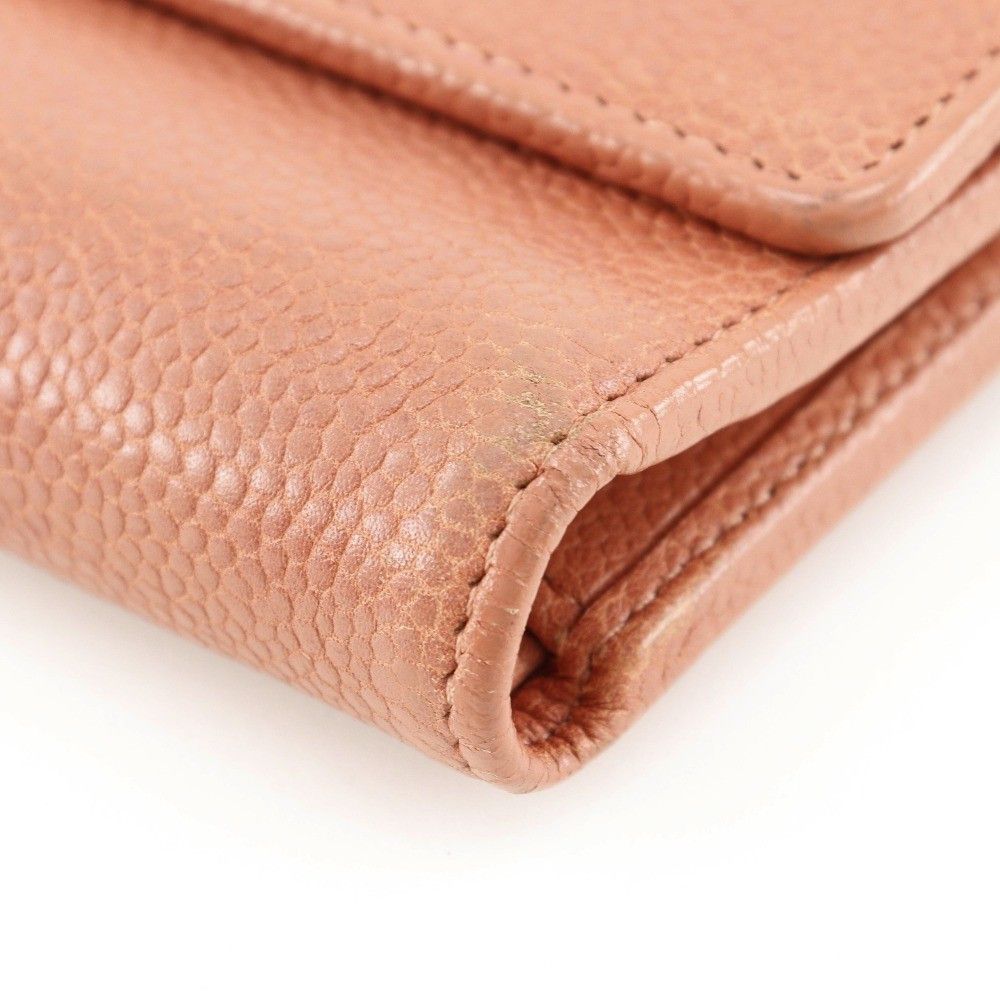 Chanel Chanel CC Trifold Flap Wallet Leather Size ONE SIZE - 6 Thumbnail