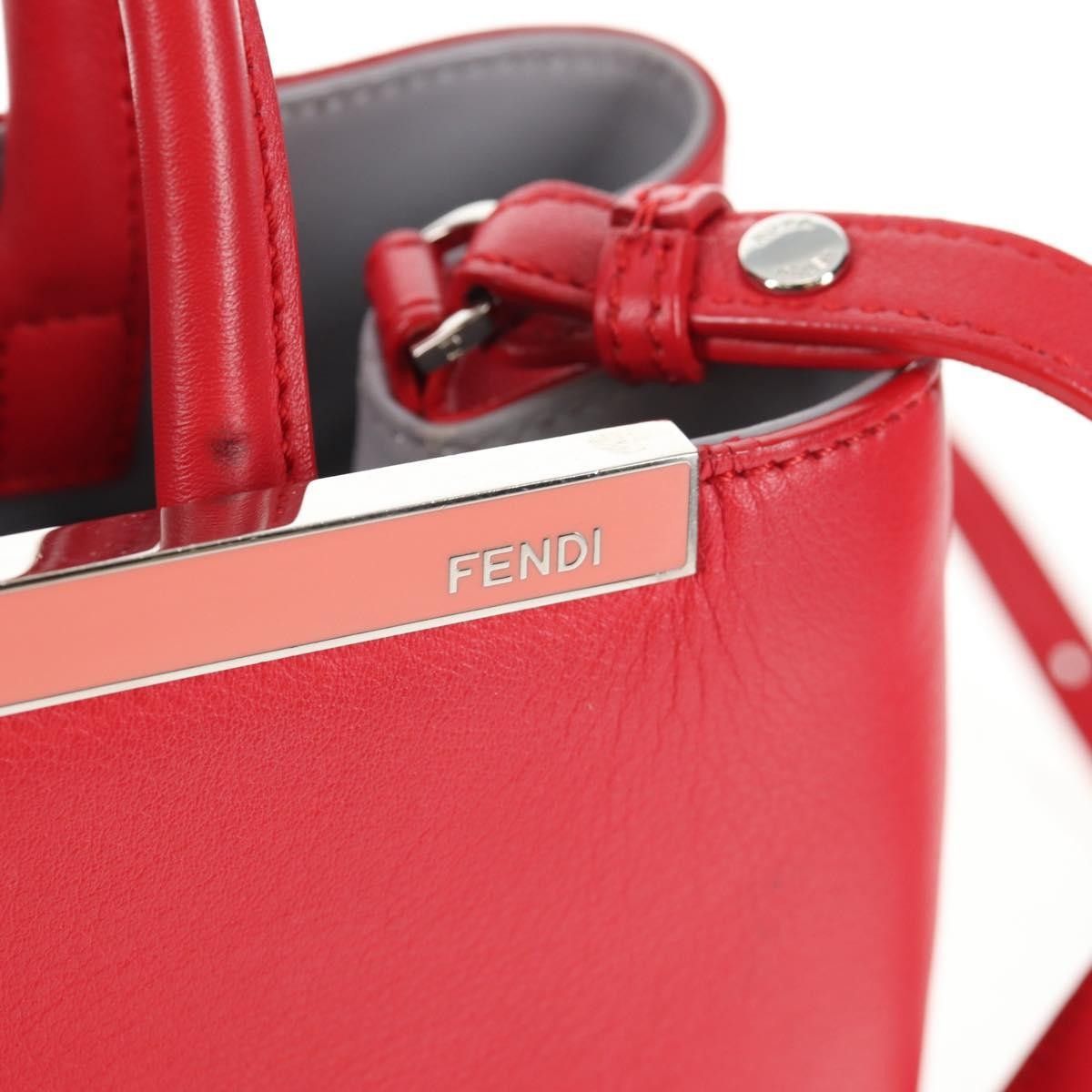 Fendi Fendi 2Jours Bag Leather Size ONE SIZE - 6 Thumbnail
