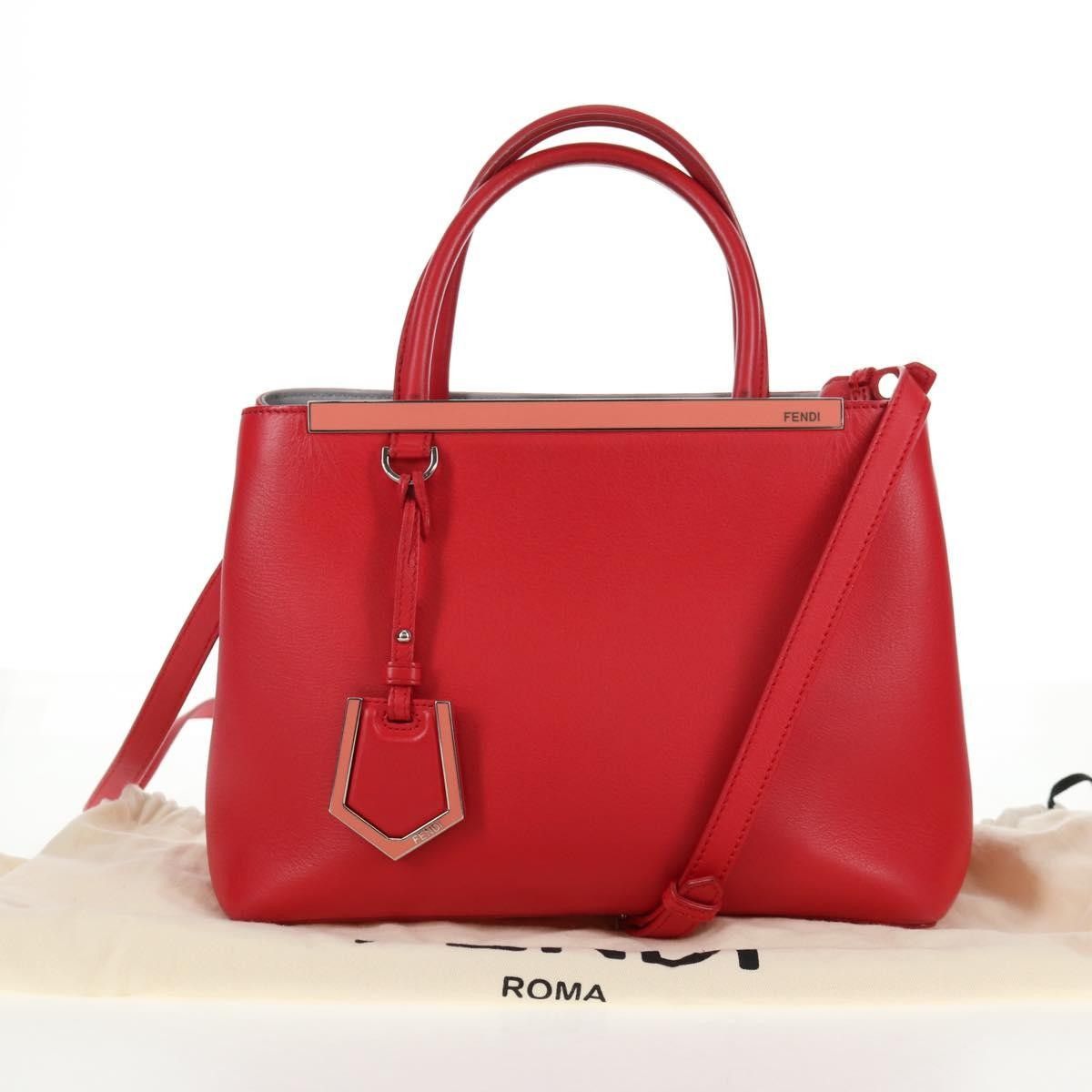Fendi Fendi 2Jours Bag Leather Size ONE SIZE - 13 Thumbnail