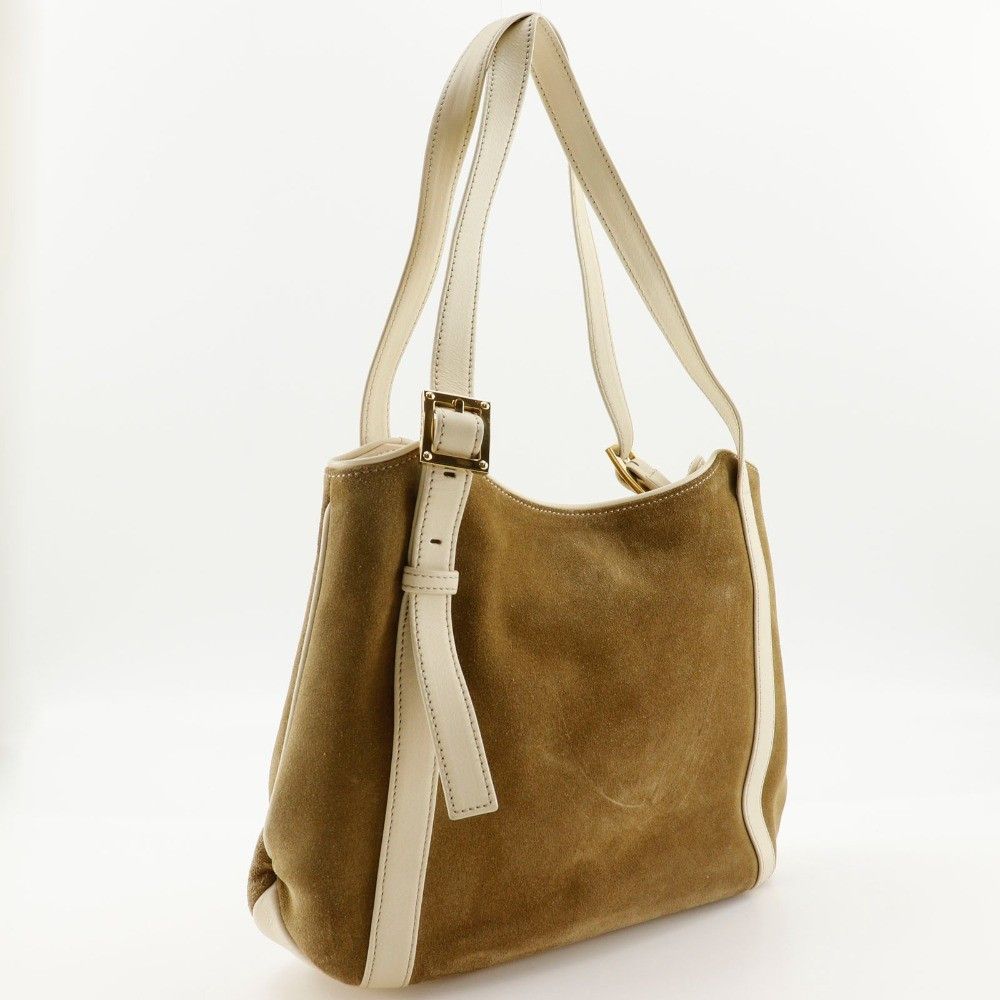 Loewe Loewe Anagram Shoulder Bag Suede Size ONE SIZE - 2 Thumbnail