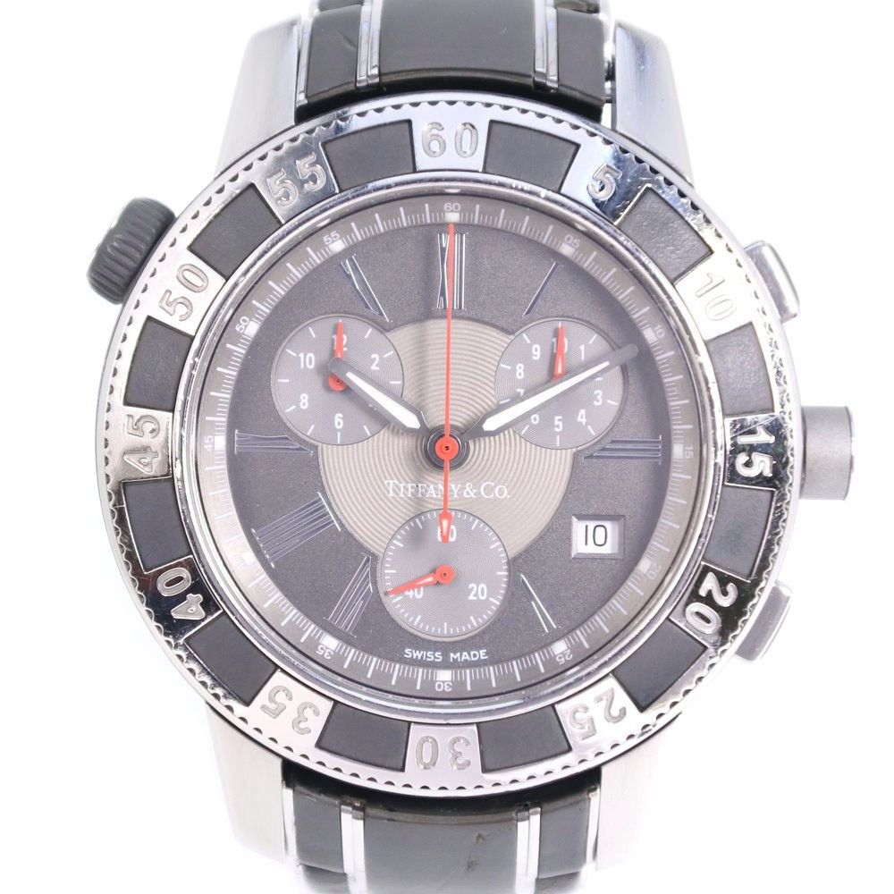 Tiffany & Co. Tiffany & Co. Mark T-57 Chronograph Automatic Watch Stainless Steel Size ONE SIZE - 5 Thumbnail