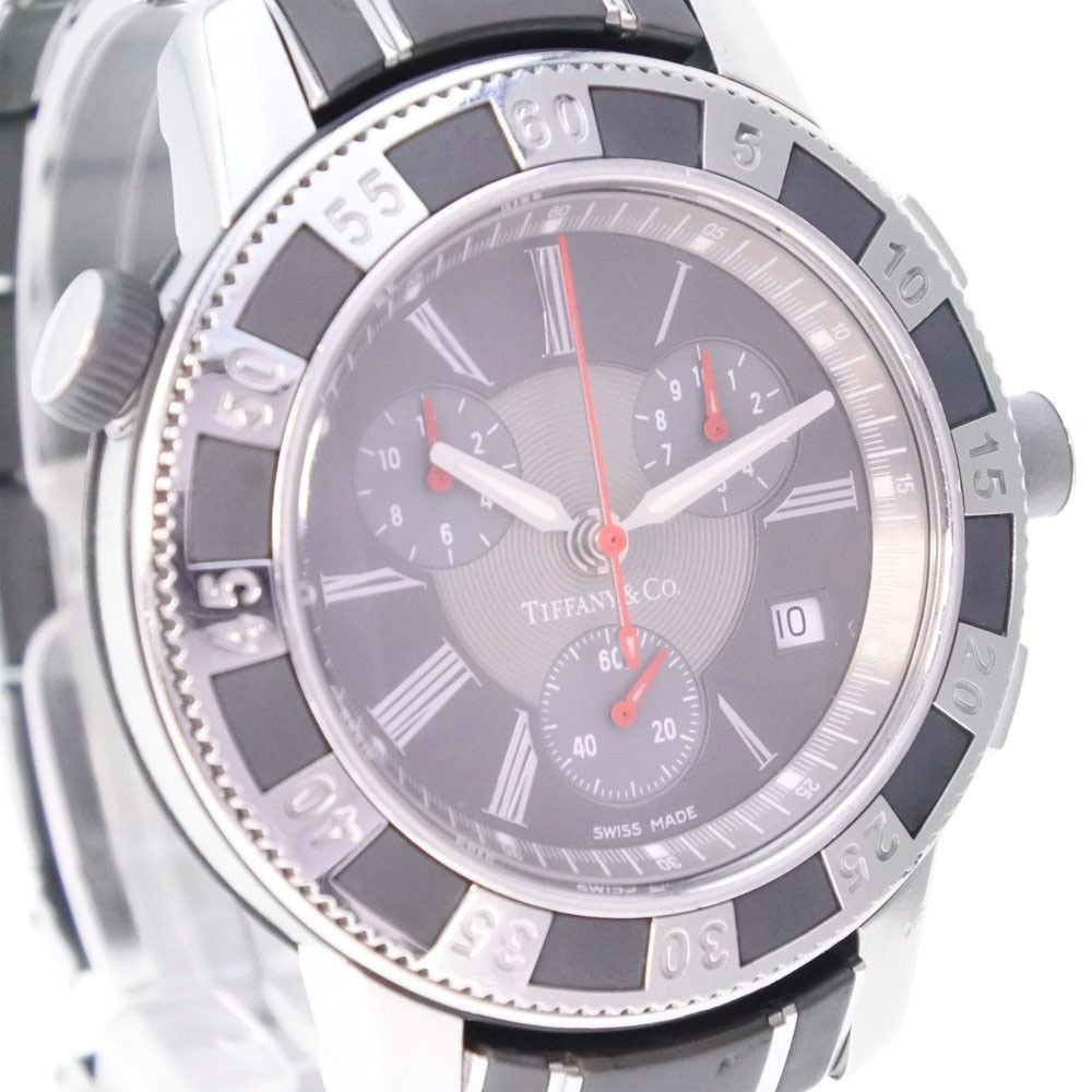 Tiffany & Co. Tiffany & Co. Mark T-57 Chronograph Automatic Watch Stainless Steel Size ONE SIZE - 10 Thumbnail