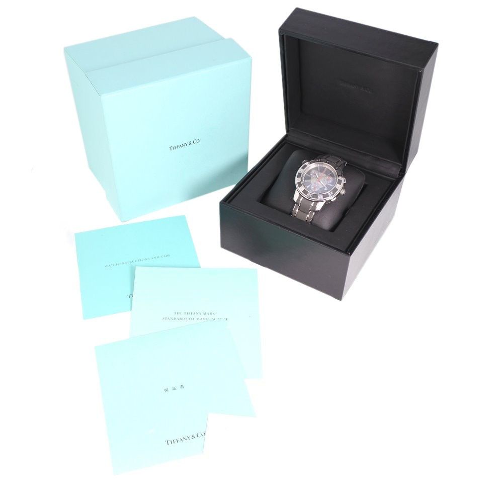 Tiffany & Co. Tiffany & Co. Mark T-57 Chronograph Automatic Watch Stainless Steel Size ONE SIZE - 9 Thumbnail