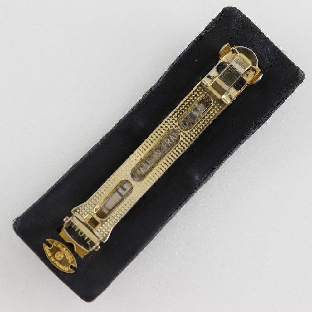 Chanel Chanel Coco mark barette Gold plated Size ONE SIZE - 3 Thumbnail