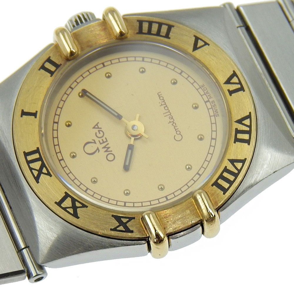 Omega Omega Constellation Quartz Watch Stainless Steel Size ONE SIZE - 7 Thumbnail
