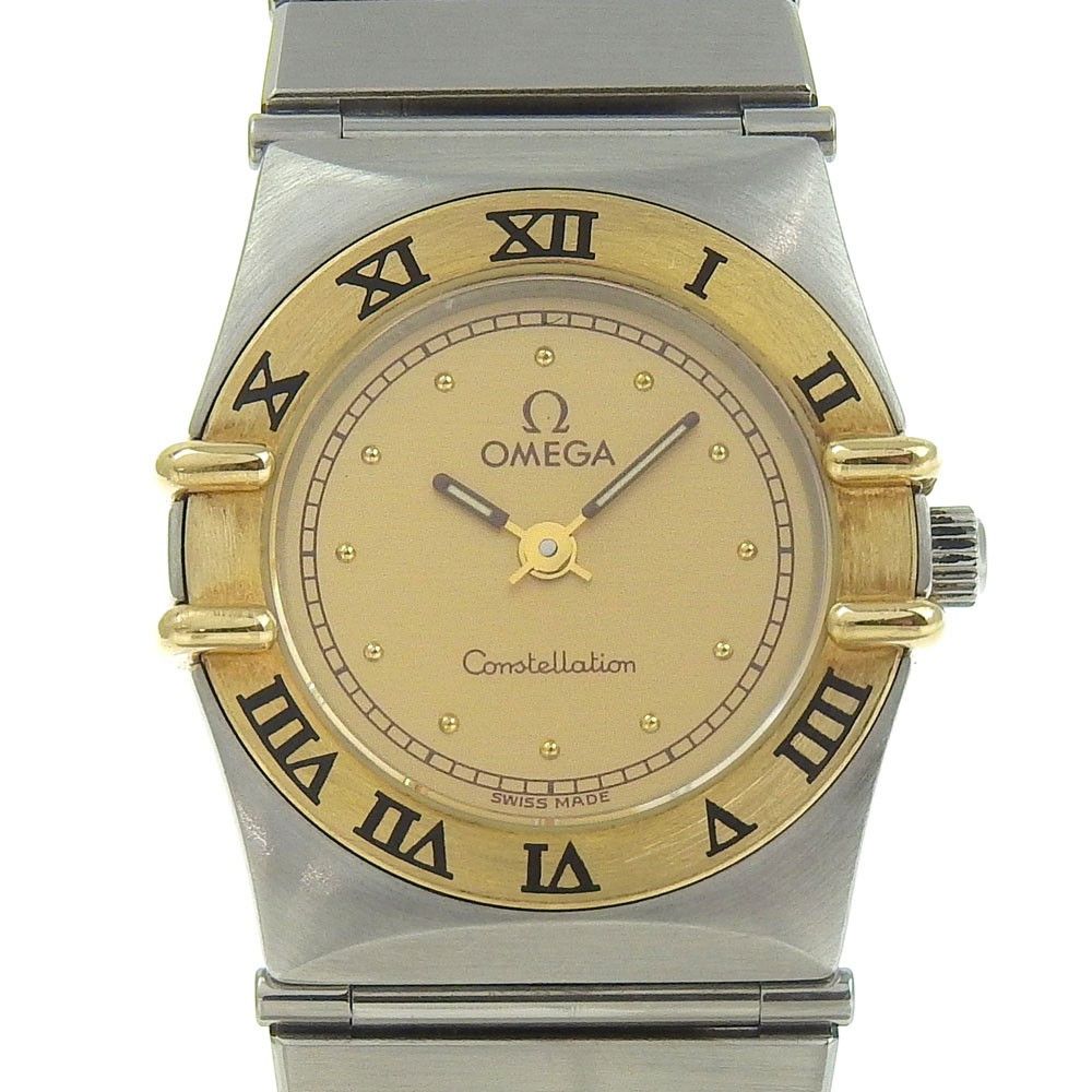 Omega Omega Constellation Quartz Watch Stainless Steel Size ONE SIZE - 4 Thumbnail