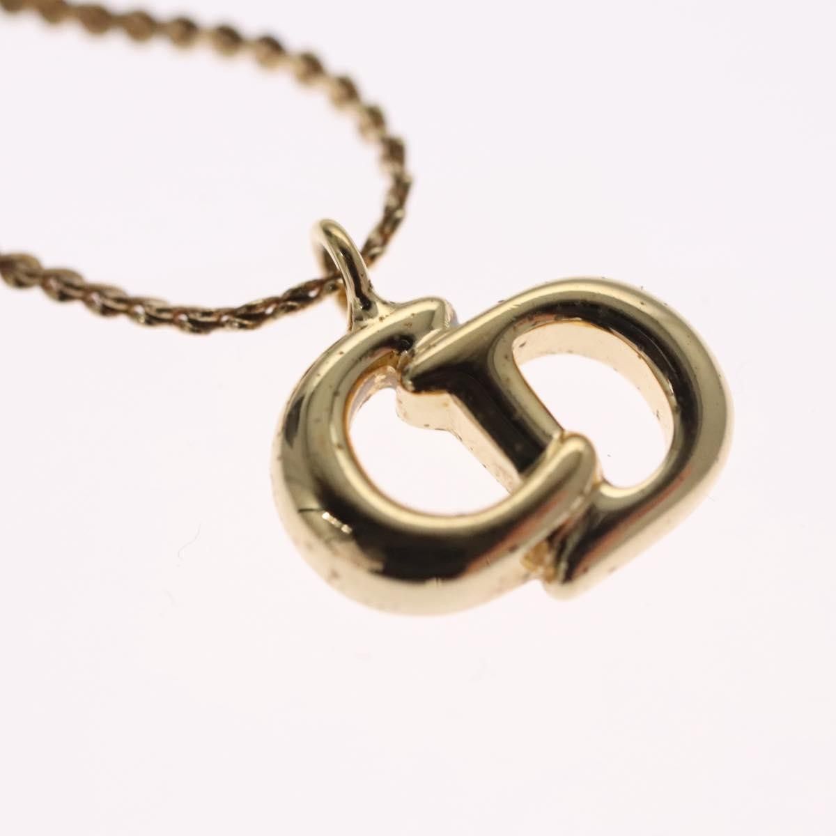 Dior Christian Dior CD Pendant Necklace Metal Size ONE SIZE - 8 Thumbnail