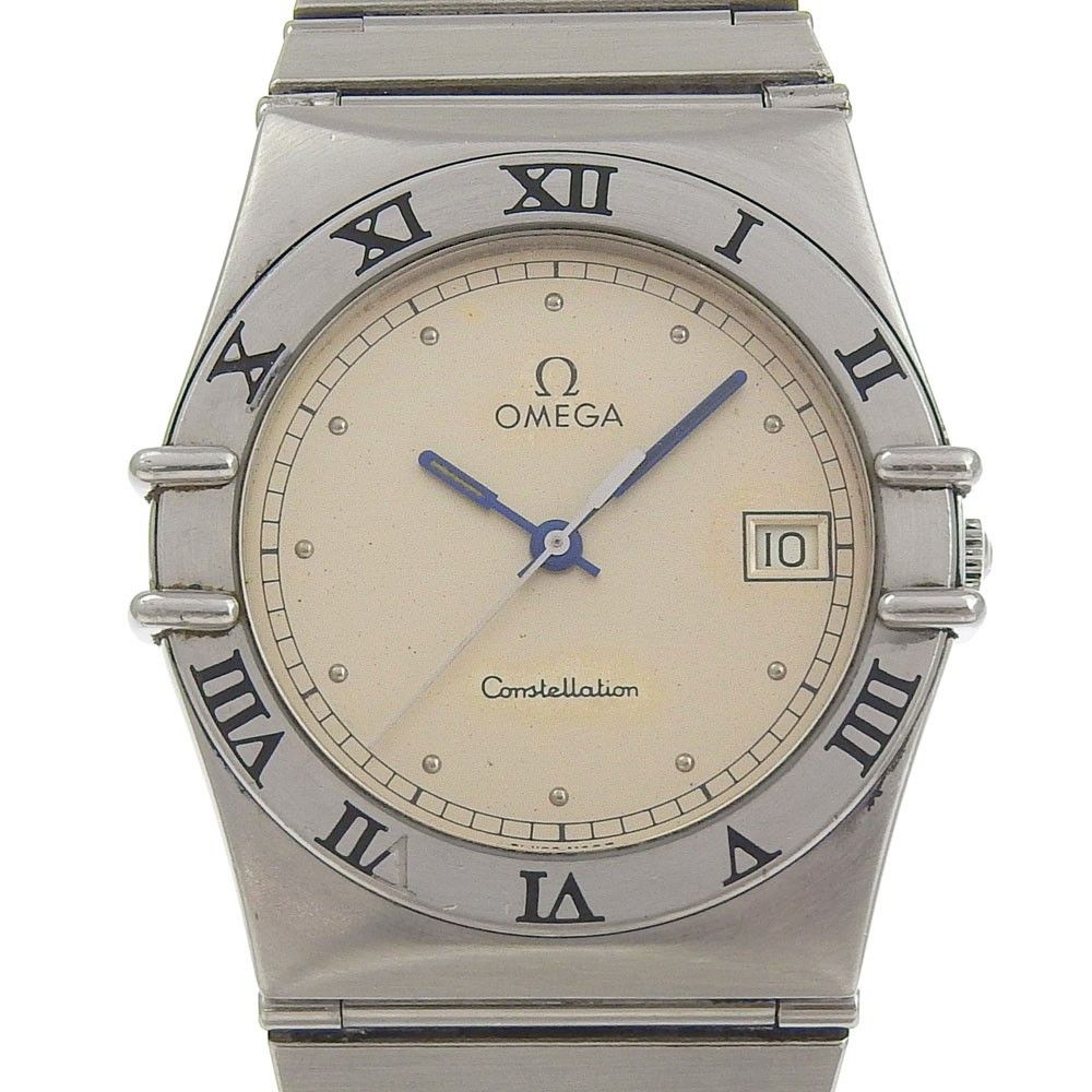 Omega Omega Constellation Day Date Quartz Watch Stainless Steel Size ONE SIZE - 5 Thumbnail