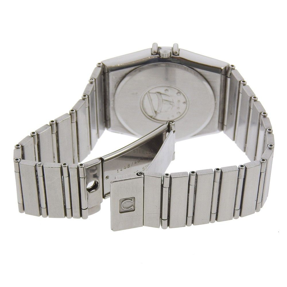 Omega Omega Constellation Day Date Quartz Watch Stainless Steel Size ONE SIZE - 2 Thumbnail
