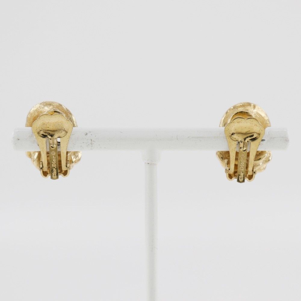Dior Christian Dior Vintage clip-on earrings Metal Size ONE SIZE - 2 Thumbnail