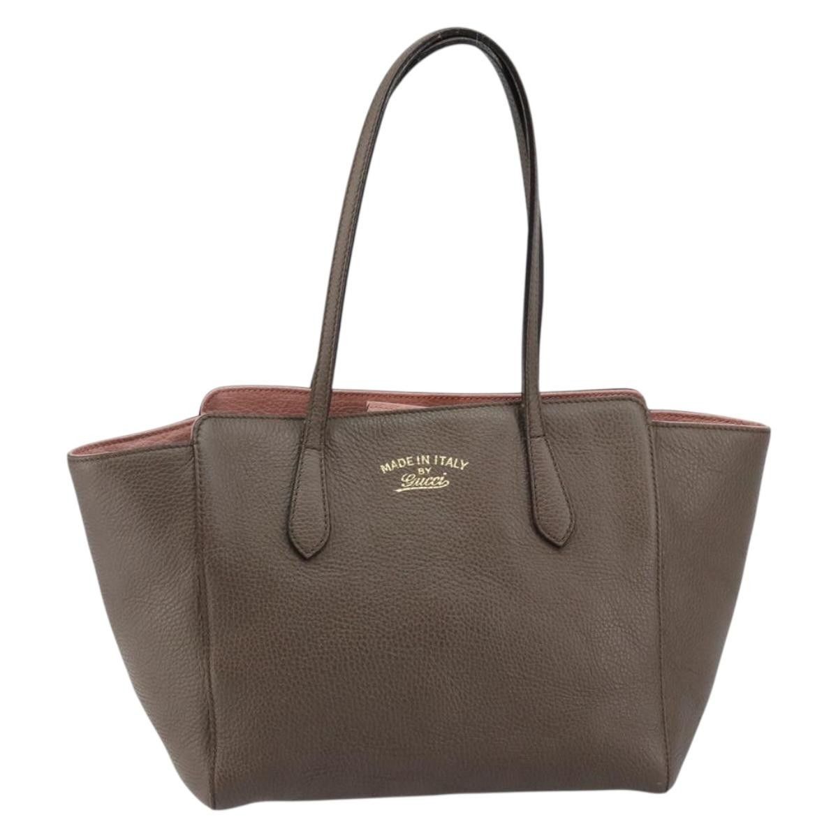 Gucci Gucci Swing Tote Leather Size ONE SIZE - 15 Thumbnail