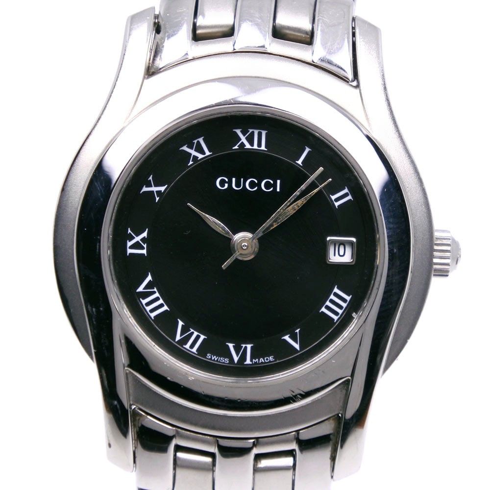 Gucci Gucci 5500L Quartz Watch Stainless Steel Size ONE SIZE - 6 Thumbnail