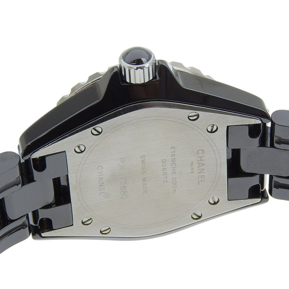 Chanel Chanel J12 Quartz Watch Ceramic and Stainless Steel Size ONE SIZE - 4 Thumbnail
