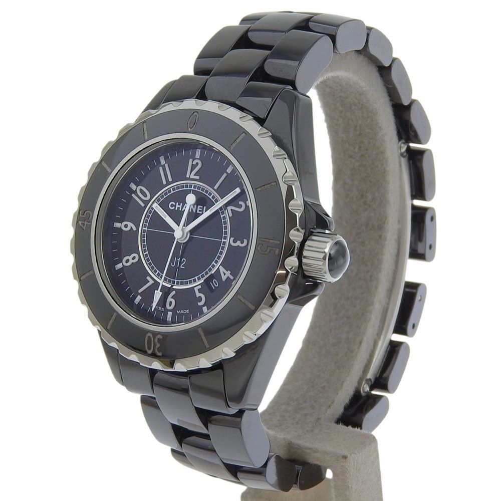 Chanel Chanel J12 Quartz Watch Ceramic and Stainless Steel Size ONE SIZE - 3 Thumbnail