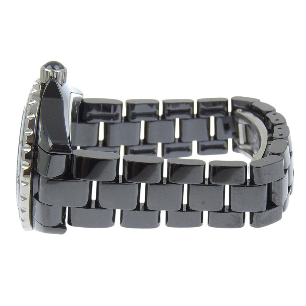 Chanel Chanel J12 Quartz Watch Ceramic and Stainless Steel Size ONE SIZE - 7 Thumbnail