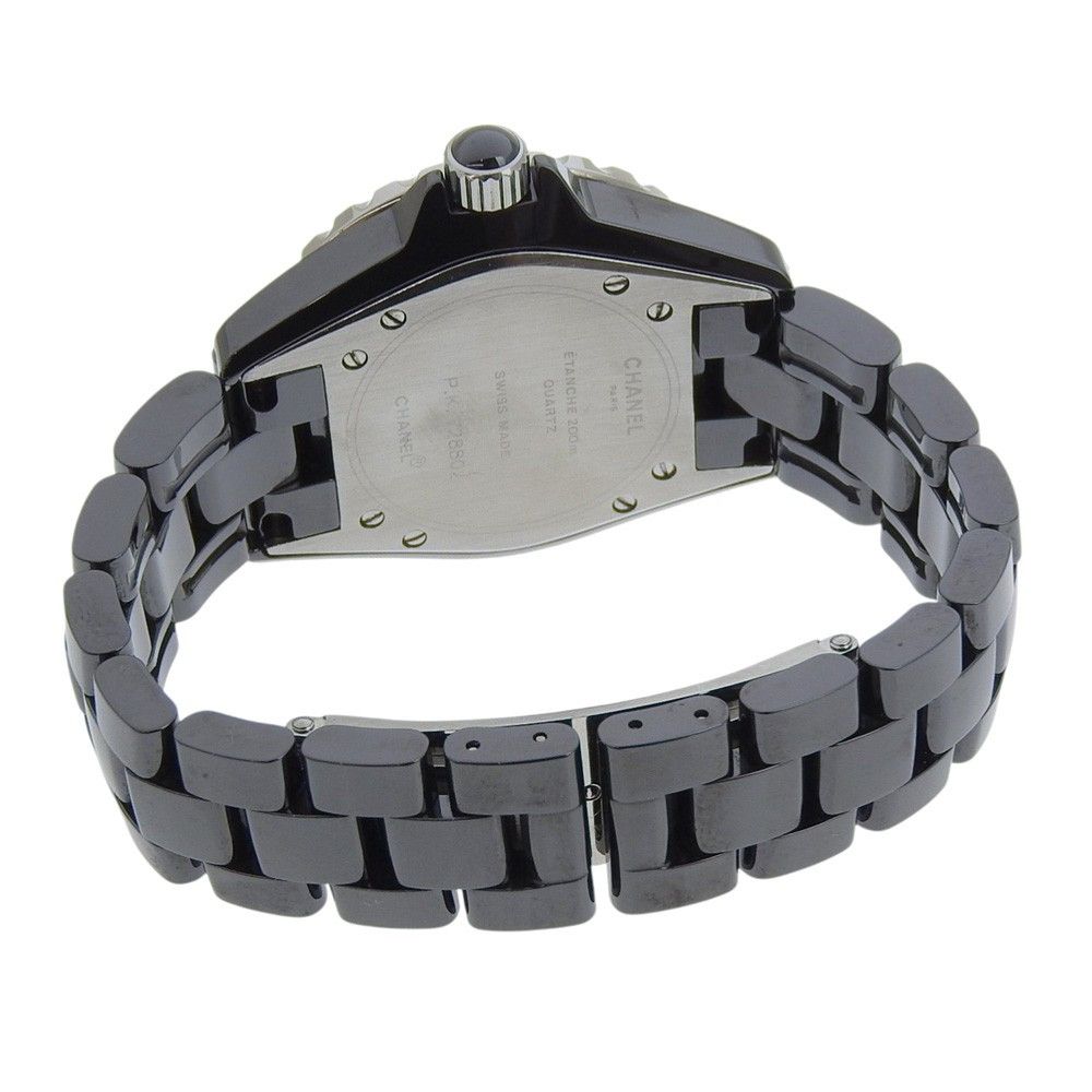 Chanel Chanel J12 Quartz Watch Ceramic and Stainless Steel Size ONE SIZE - 2 Thumbnail
