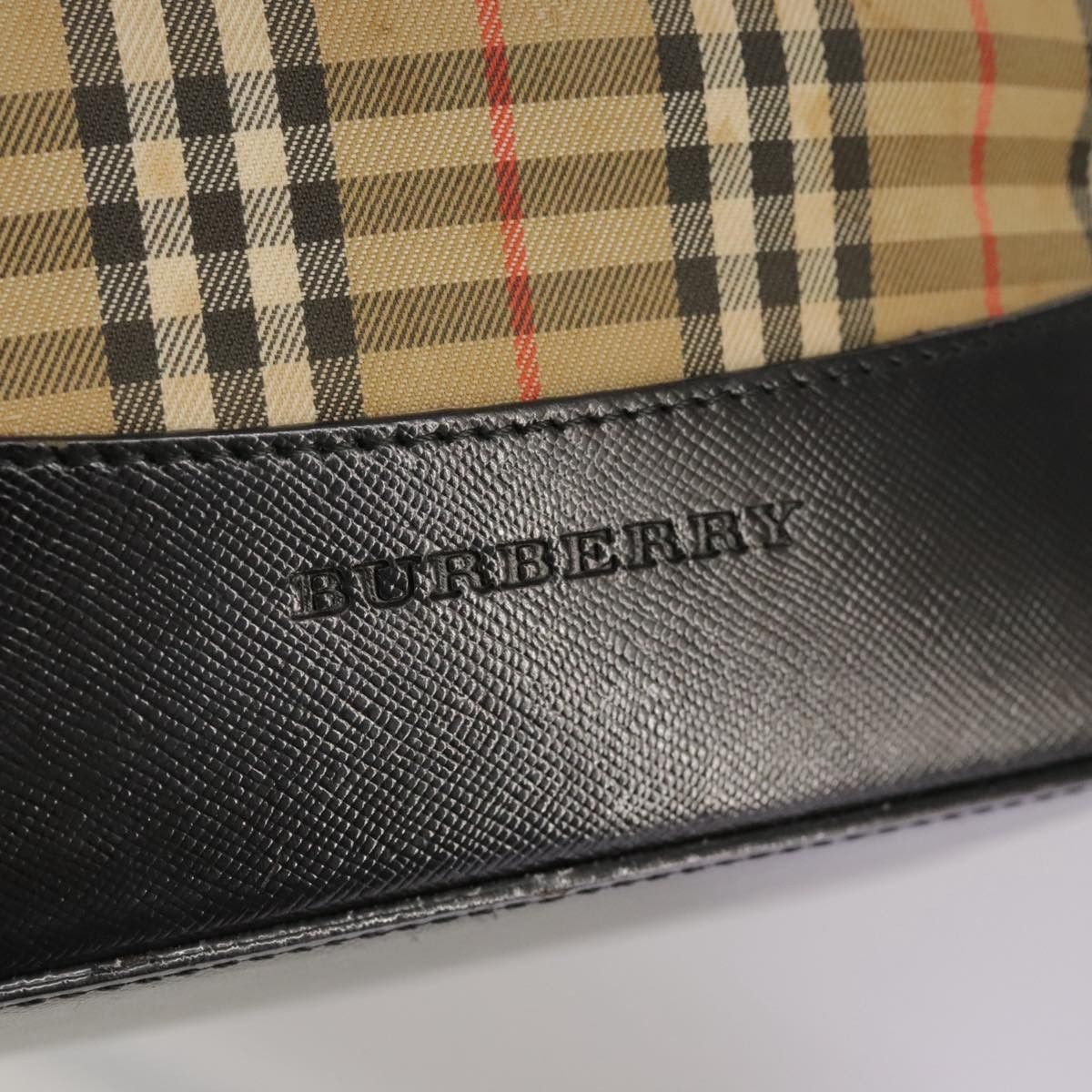 Burberry Burberry Nova Check Tote Leather Size ONE SIZE - 6 Thumbnail