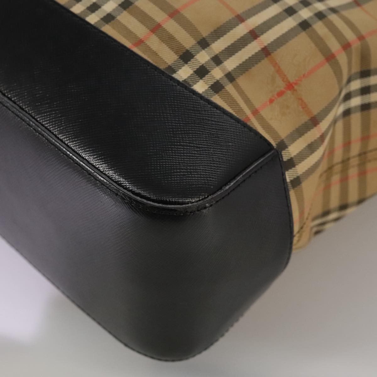 Burberry Burberry Nova Check Tote Leather Size ONE SIZE - 11 Thumbnail