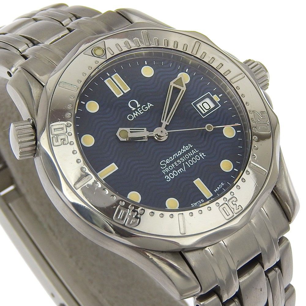 Omega Omega Seamaster 300M Quartz Watch Stainless Steel Size ONE SIZE - 8 Thumbnail